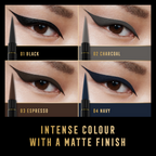 Max Factor Masterpiece Matte Liquid Eyeliner - Charcoal