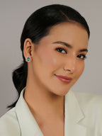 stone stud (sky blue) - Ruby Raang - Distacart