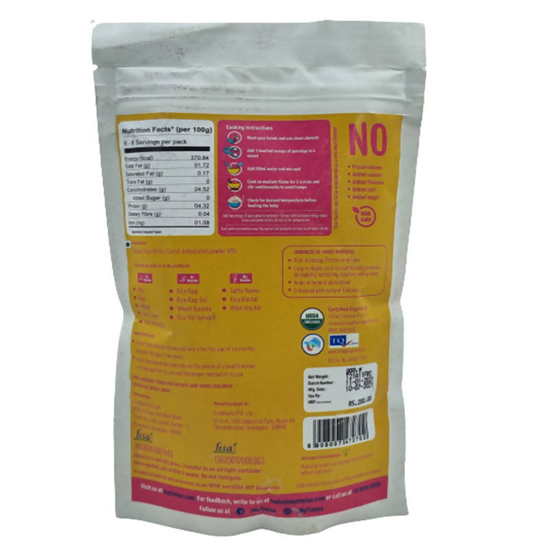 Timios Organic Rice Carrot Porridge