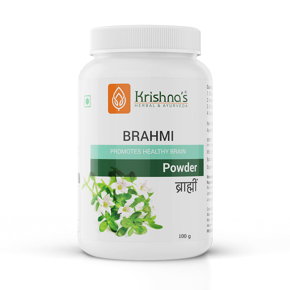 Krishna'S Herbal & Ayurveda Brahmi Powder