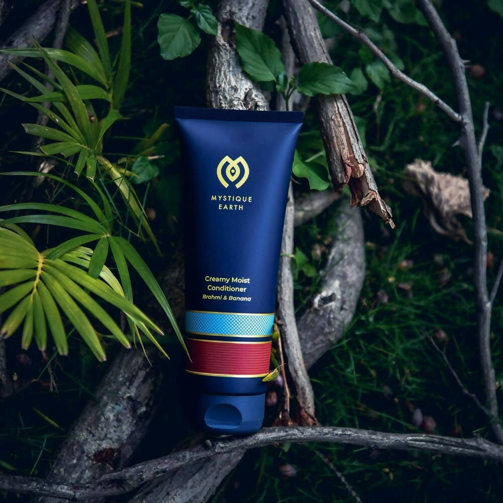Mystique Earth Creamy Moist Conditioner With Richness Of Brahmi & Banana