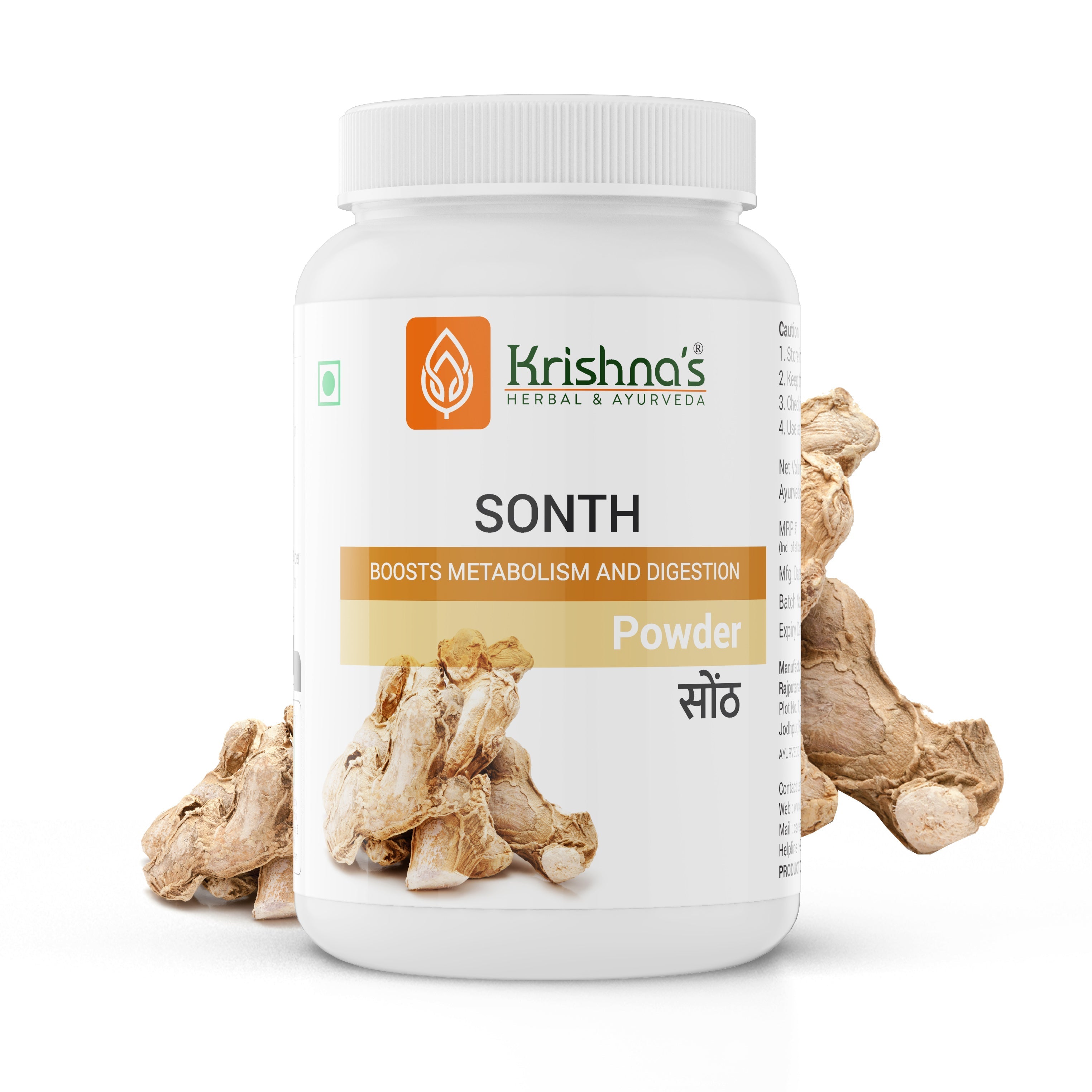 Krishna'S Herbal & Ayurveda Sonth Powder - Distacart
