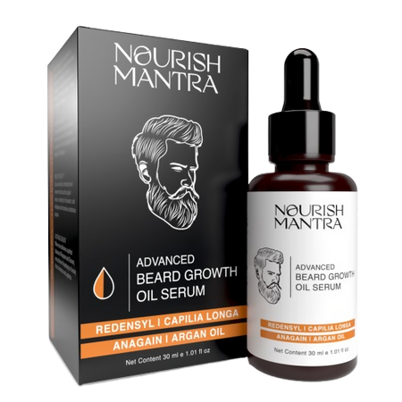 Nourish Mantra Advanced Beard Growth Oil Serum with Redensyl