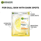 Garnier Bright Complete Vitamin C Serum Sheet Mask - Distacart