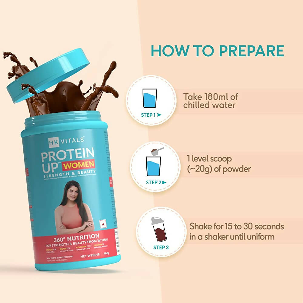 HK Vitals ProteinUp Women-Chocolate Flavor - Distacart