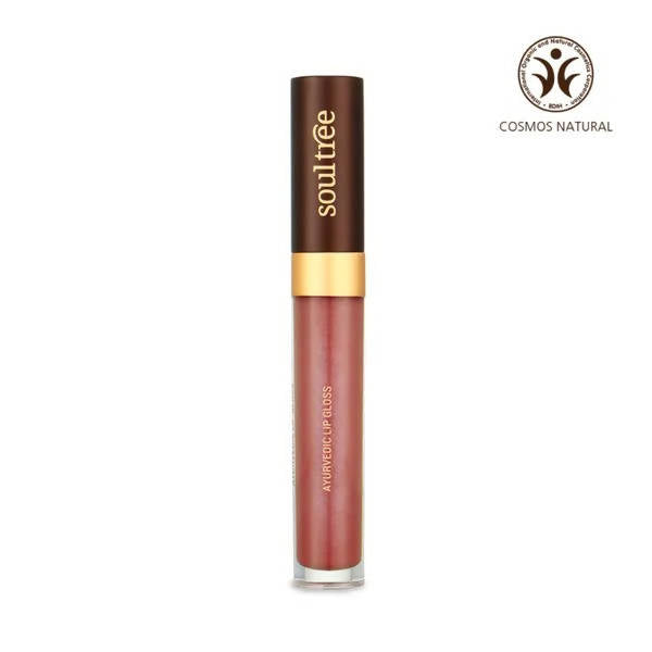 Soultree Ayurvedic Lip Gloss - Nude Pink
