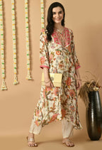 Joban Fashion White Maslin Kurta Set