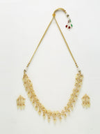 Kundan Neckpiece With Earrings - Ruby Raang - Distacart