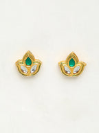 Kundan Studs - Ruby Raang - Distacart