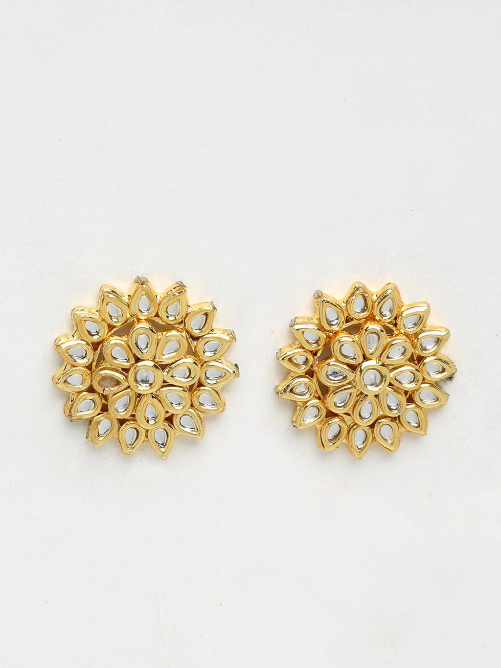 Kundan Studs - Ruby Raang - Distacart