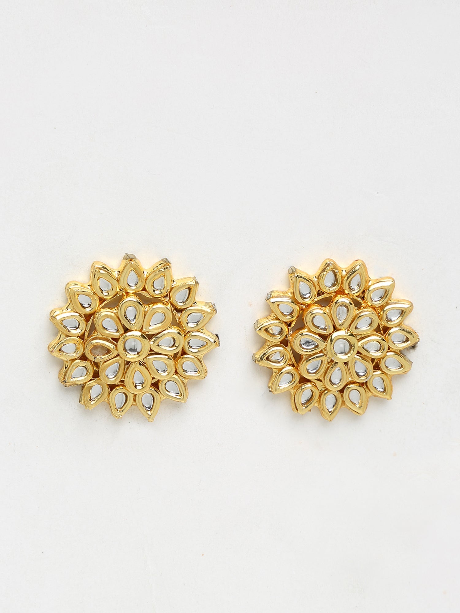 Kundan Studs - Ruby Raang - Distacart