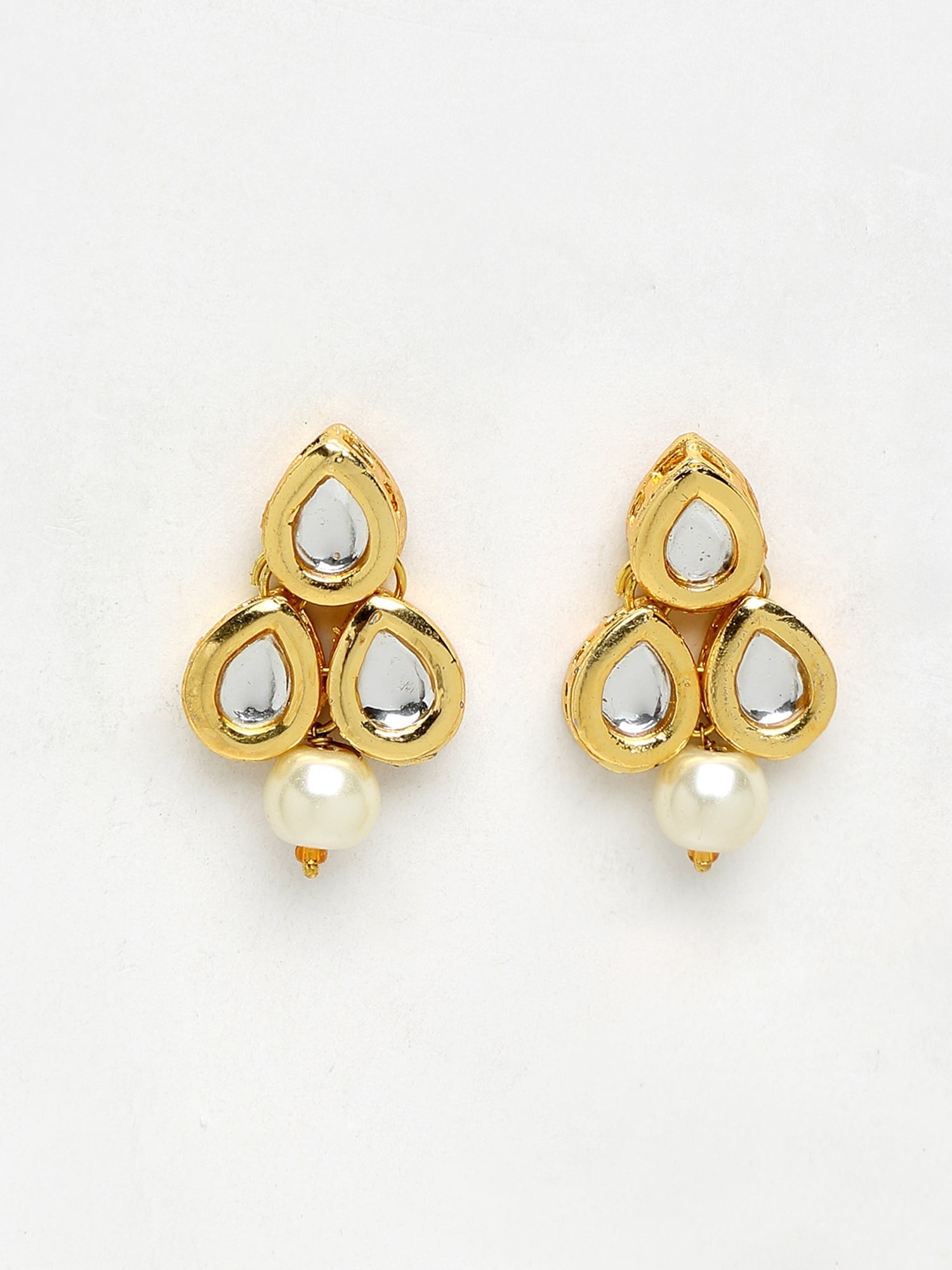 Kundan Studs - Ruby Raang - Distacart