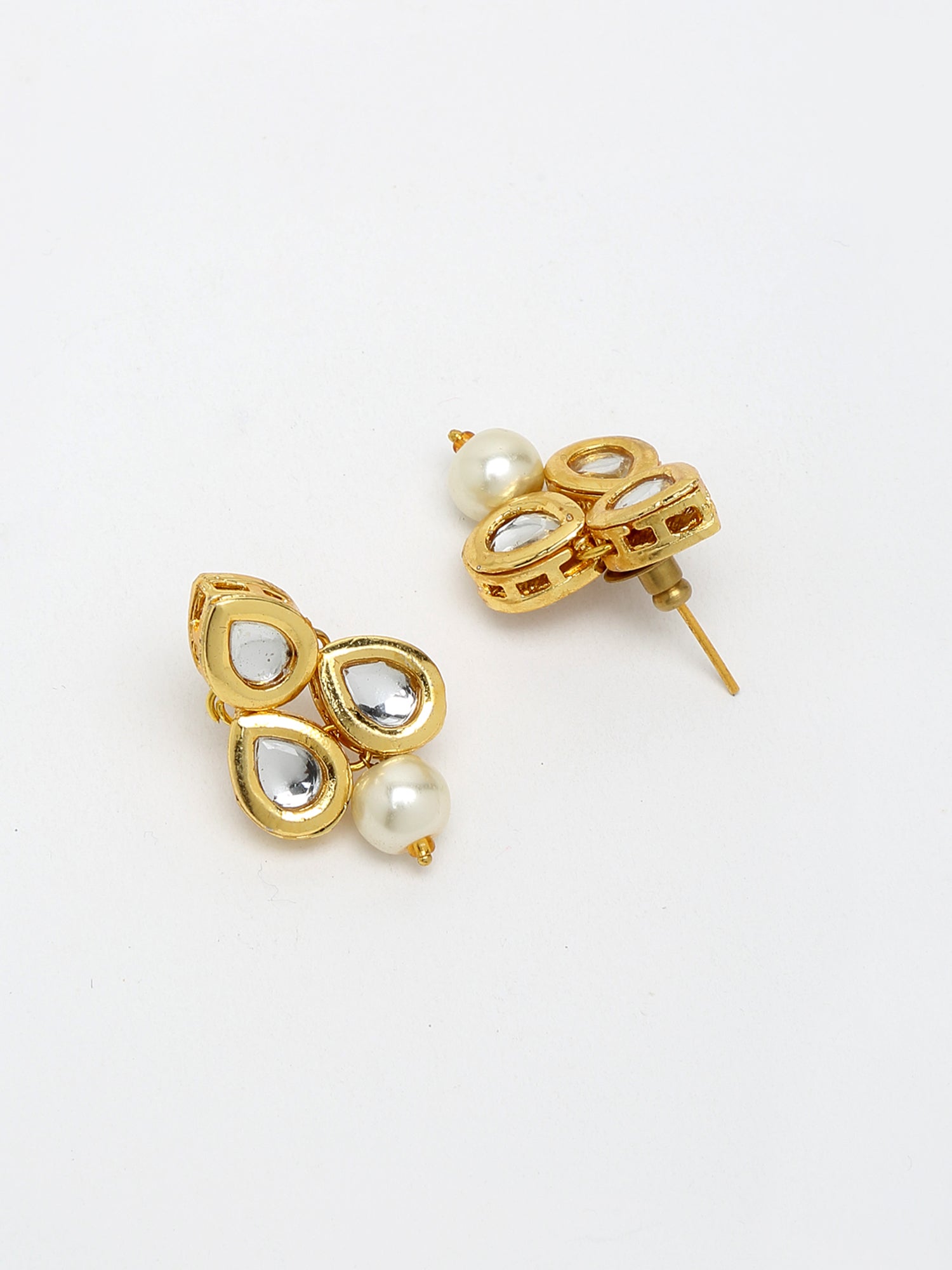 Kundan Studs - Ruby Raang - Distacart