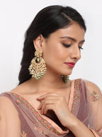 Kundan Stone Earrings - Ruby Raang - Distacart