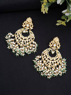 Kundan Stone Earrings - Ruby Raang - Distacart