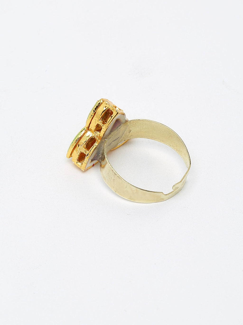 Kundan Ring - Ruby Raang - Distacart