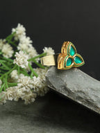 Kundan Ring - Ruby Raang - Distacart