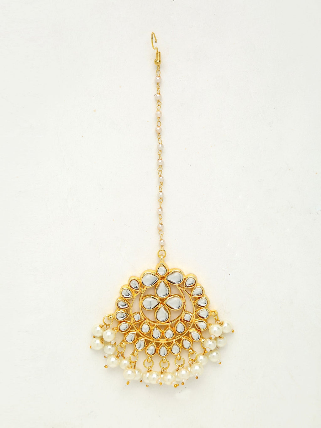 Kundan Maang Tikka - Ruby Raang - Distacart