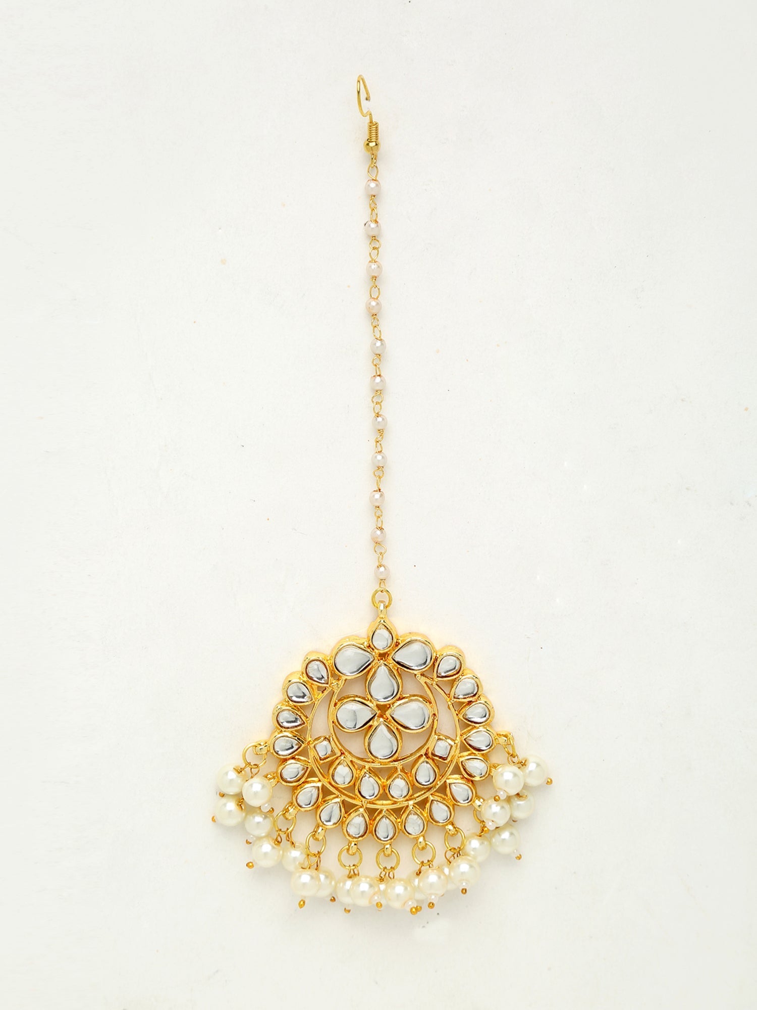 Kundan Maang Tikka - Ruby Raang - Distacart