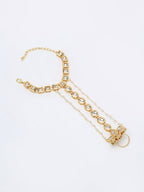 Kundan Hand Harness - Ruby Raang - Distacart