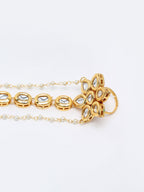 Kundan Hand Harness - Ruby Raang - Distacart