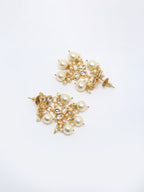 Kundan Neckpiece With Earrings - Ruby Raang - Distacart