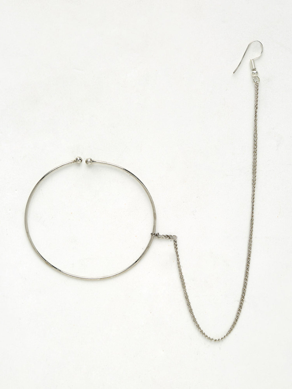 Silver Nose Ring - Ruby Raang - Distacart