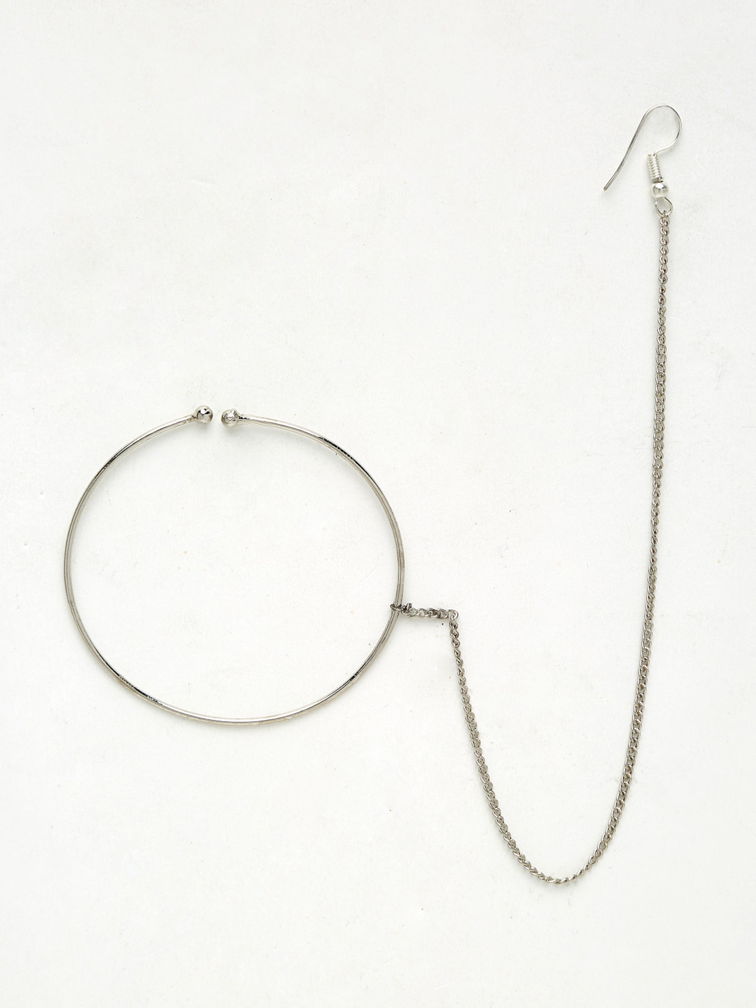 Silver Nose Ring - Ruby Raang - Distacart