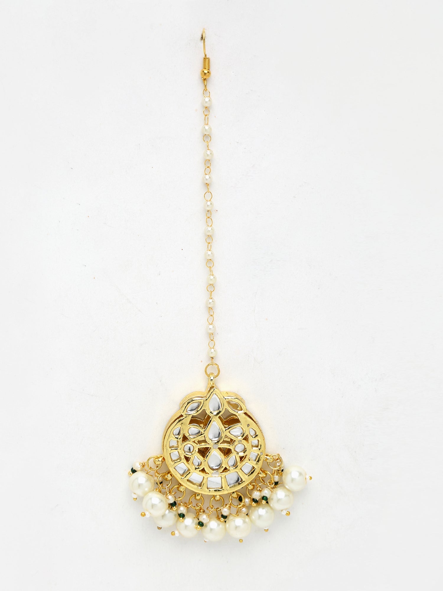 Kundan Maang Tikka - Ruby Raang - Distacart