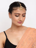 Kundan Maang Tikka - Ruby Raang - Distacart