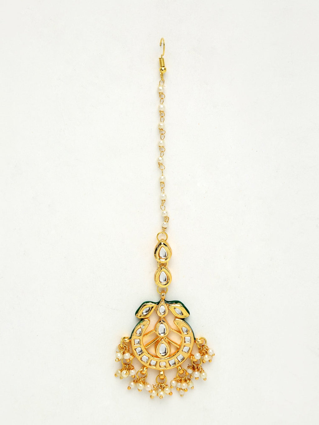 Kundan Maang Tikka - Ruby Raang - Distacart
