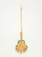 Kundan Maang Tikka - Ruby Raang - Distacart