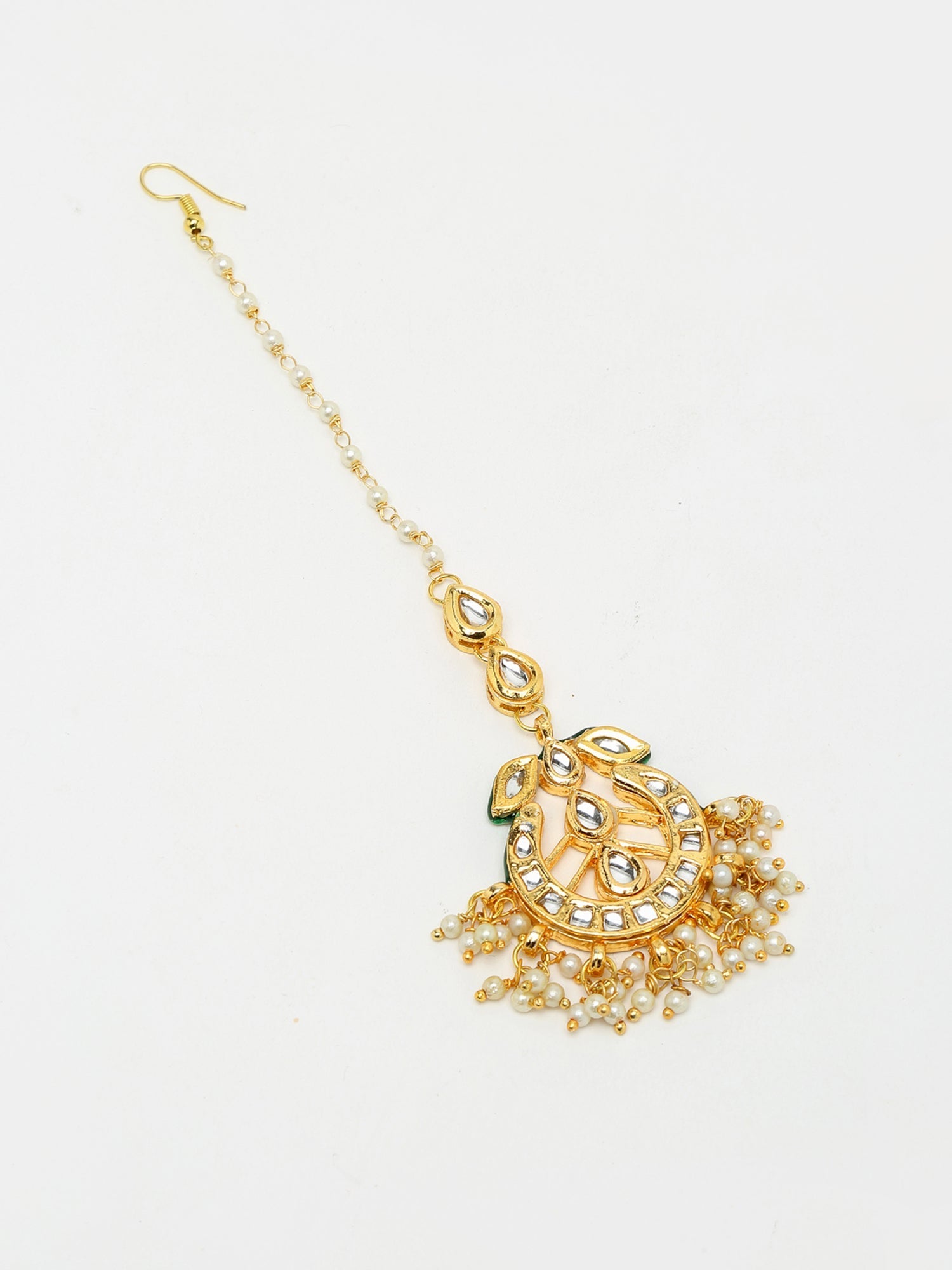 Kundan Maang Tikka - Ruby Raang - Distacart