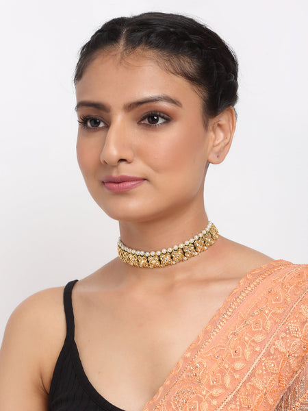 Kundan Choker - Ruby Raang