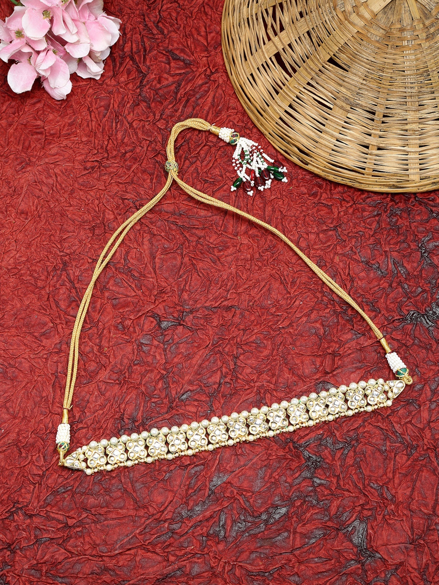Kundan Choker - Ruby Raang - Distacart