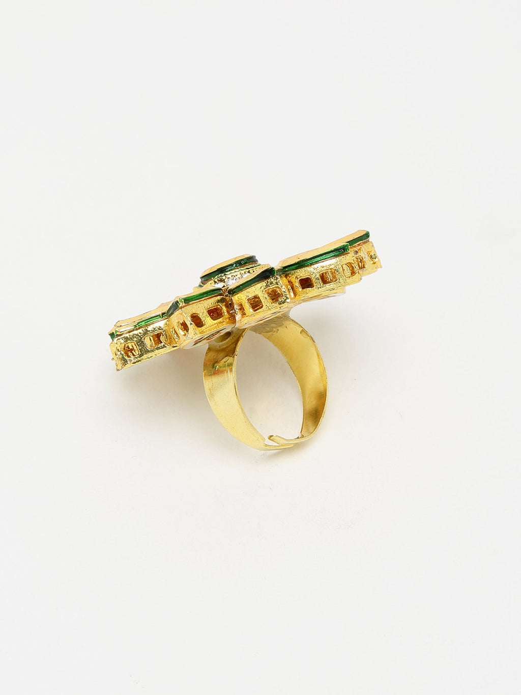 Kundan Ring - Ruby Raang - Distacart