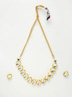 Kundan Choker With Kundan Studs - Ruby Raang - Distacart