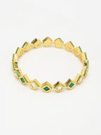 Kundan Bangles Set Of 2 - Ruby Raang - Distacart