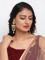 Kundan Earrings - Ruby Raang - Distacart