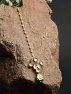 Kundan Maang Tikka - Ruby Raang - Distacart