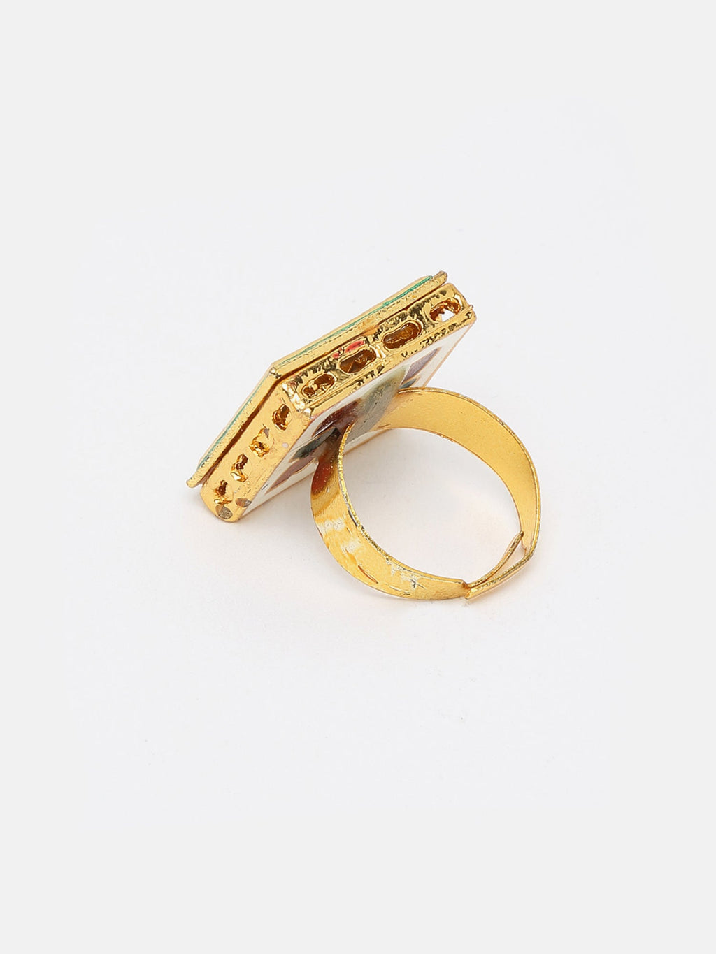 Kundan Ring - Ruby Raang - Distacart