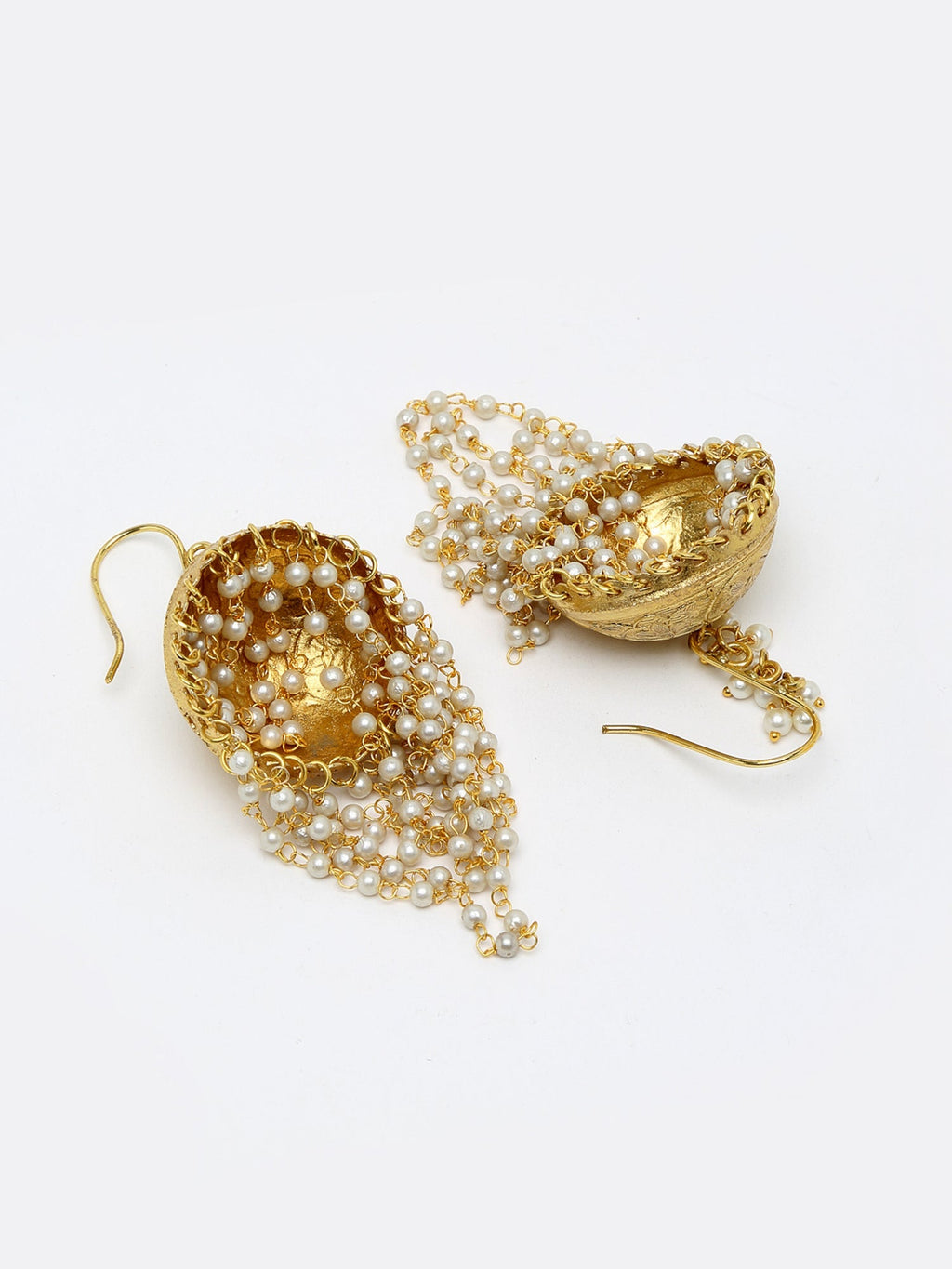 Pearl Jhumkay - Ruby Raang - Distacart