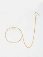 Golden Plated Nose Ring - Ruby Raang - Distacart