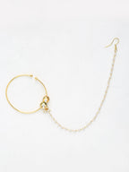 Double Kundan Nose Ring - Ruby Raang - Distacart