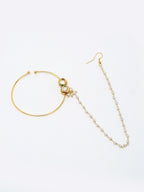 Double Kundan Nose Ring - Ruby Raang - Distacart