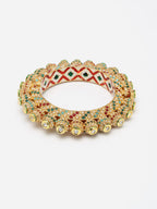 Multi Embellished Bangle - Ruby Raang - Distacart