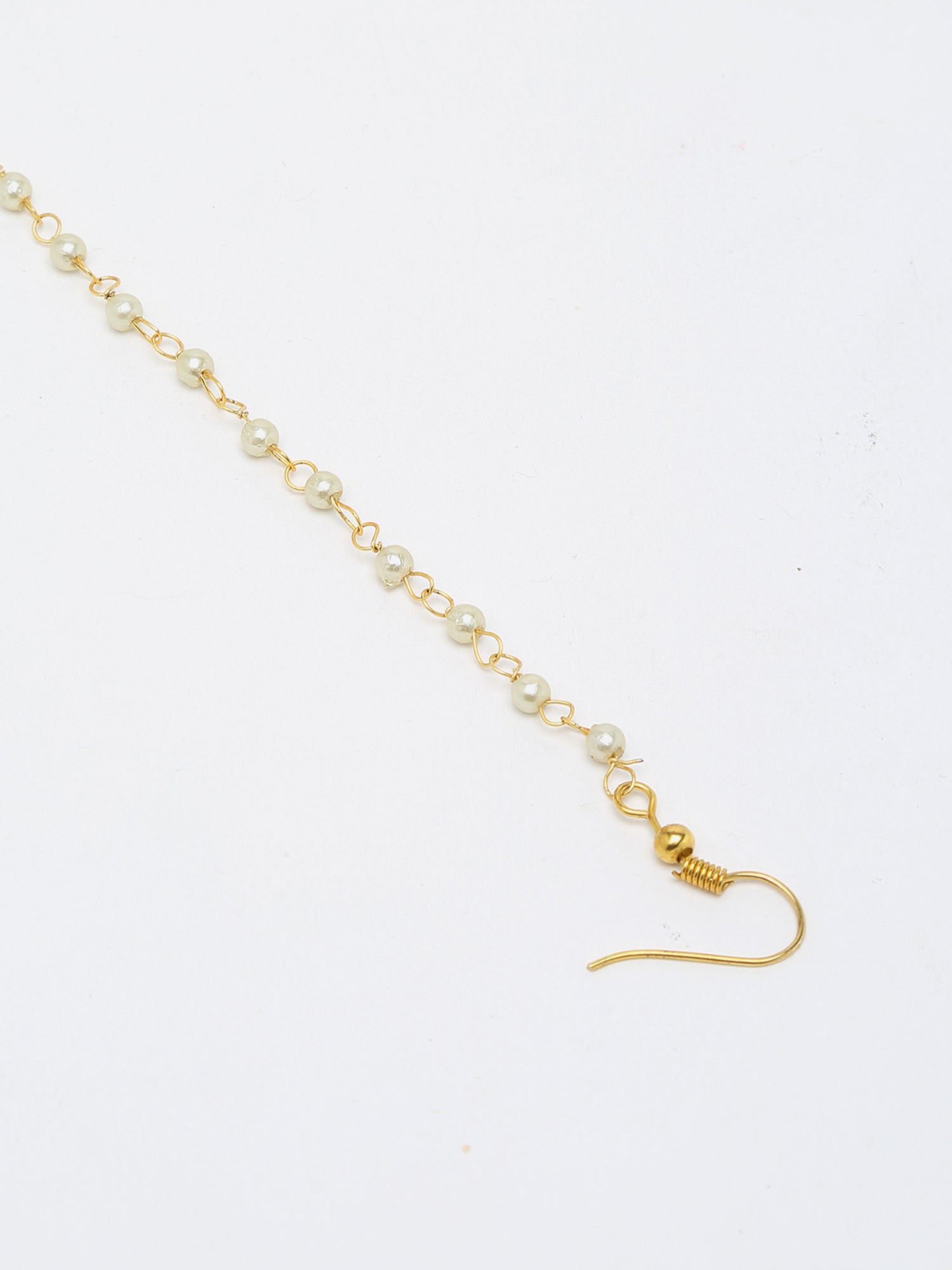 Maharani Kundan Nose Ring - Ruby Raang - Distacart