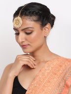Kundan Maang Tikka - Ruby Raang - Distacart