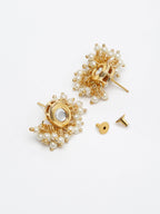 Stone Kundan Choker With Studs - Ruby Raang - Distacart