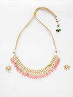 Stone Kundan Choker With Studs - Ruby Raang - Distacart